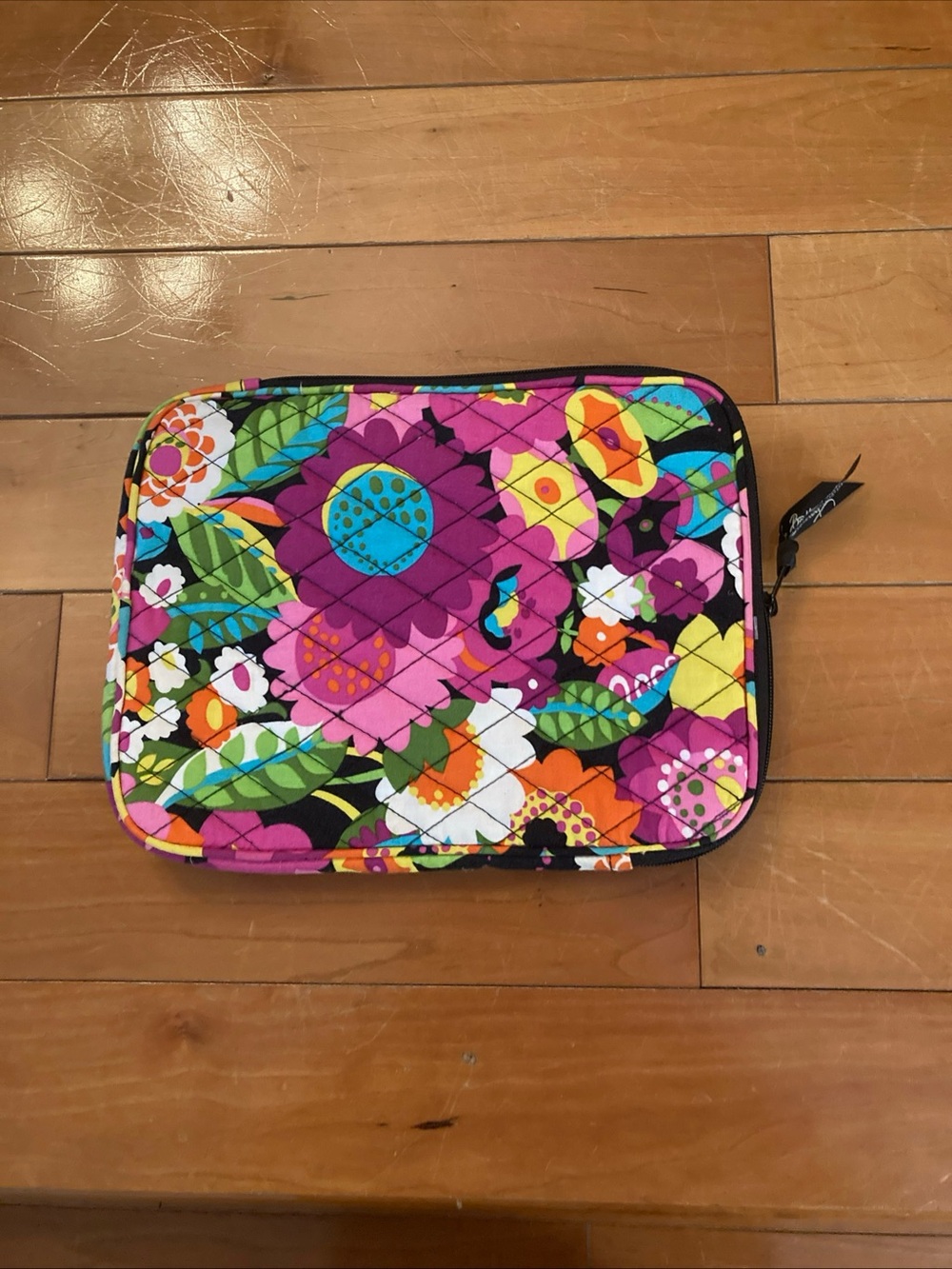 Vera Bradley Floral Quilted cotton E/reader tablet Sleeve case 10” X 8” - Picture 2 of 6